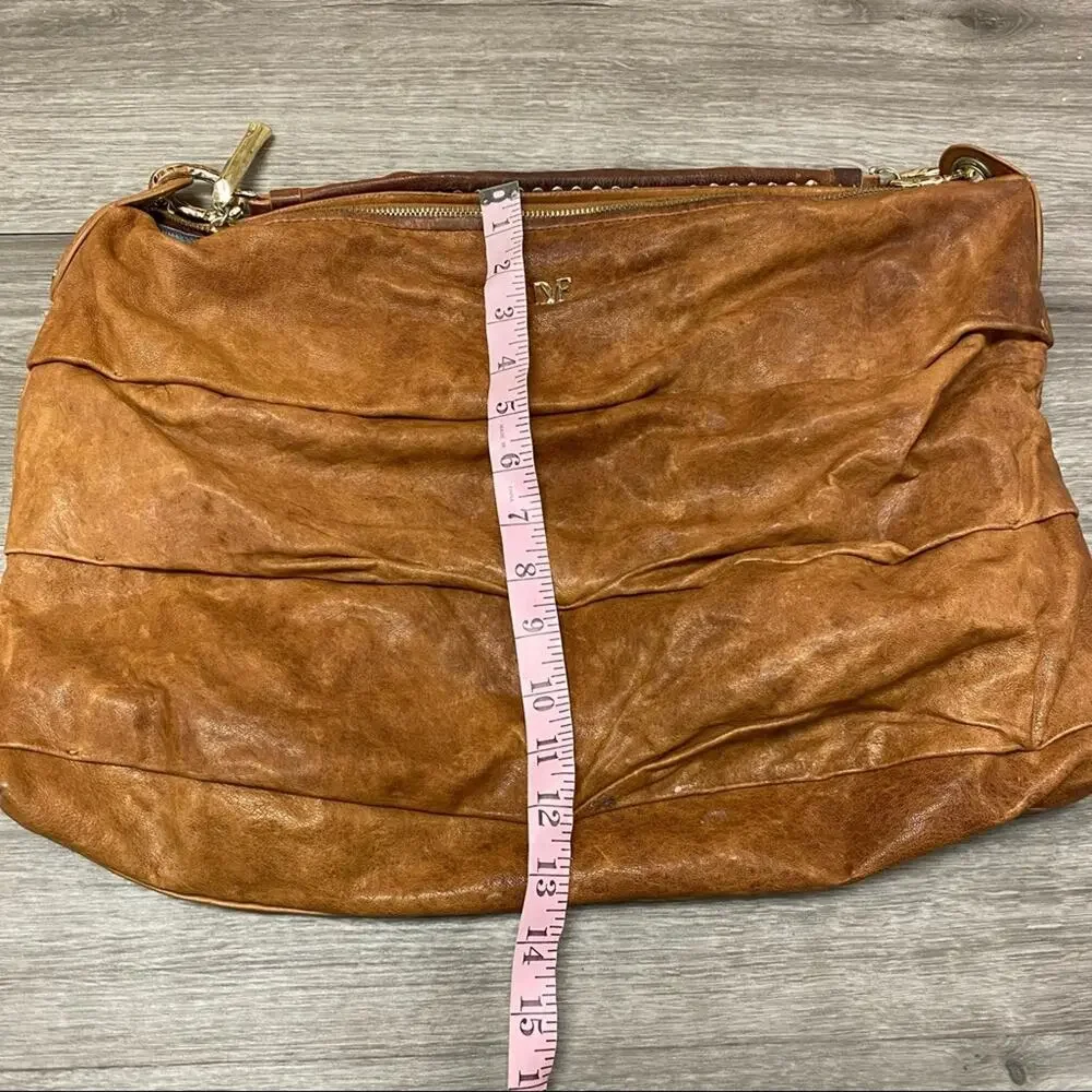 Diane von Furstenberg DVF Slouch Leather Hobo Bag